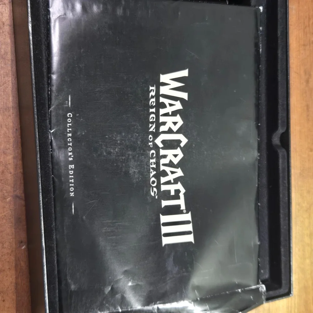 WARCRAFT III 3 Reign of Chaos Game Collector's Edition Blizzard Box Set